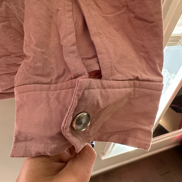 Kori Mauve Utility Jacket Size Medium - Picture 5 of 7